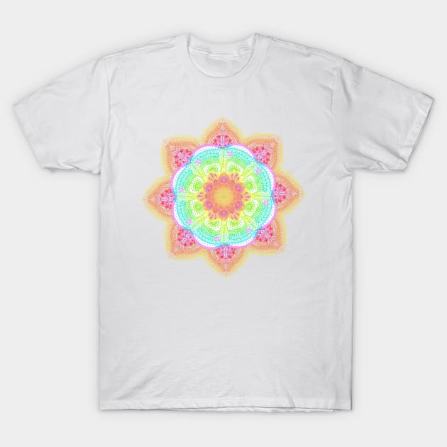 Mandala design T-Shirt by PetriGoodVibes